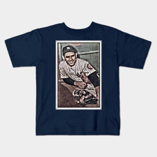 Yogi Berra: 1953 Flashback Champs Kids T-Shirt